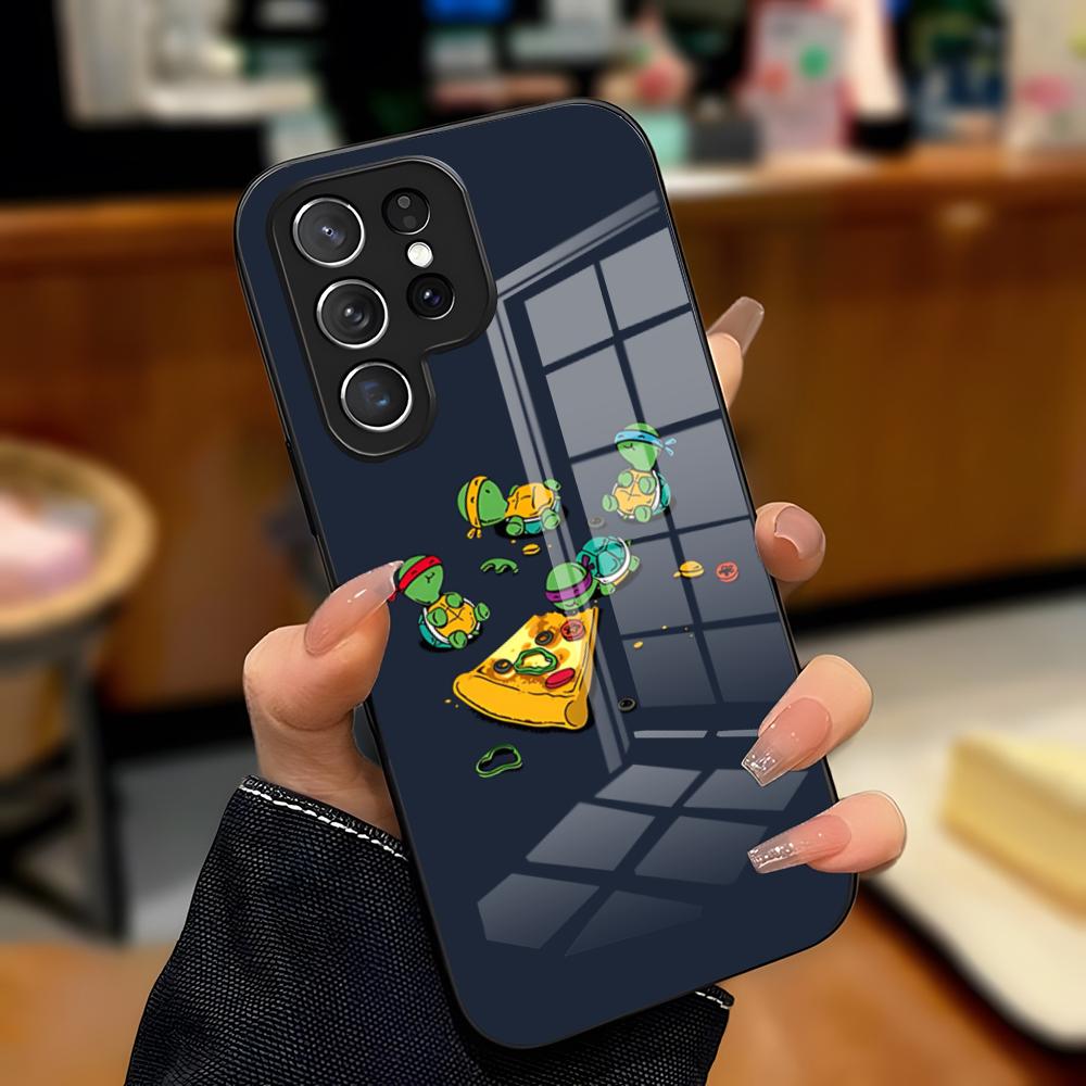 Teenage Mutant Ninja Turtles Phone Case For Samsung A25 A13 A33 5G A54 A36 A35 A56 A52 A14 Shockproof Glass Cover