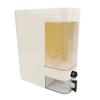 Rice Dispenser Press Type Humidity Proof Slim Rice Storage Container with Cup for Cereal Grain