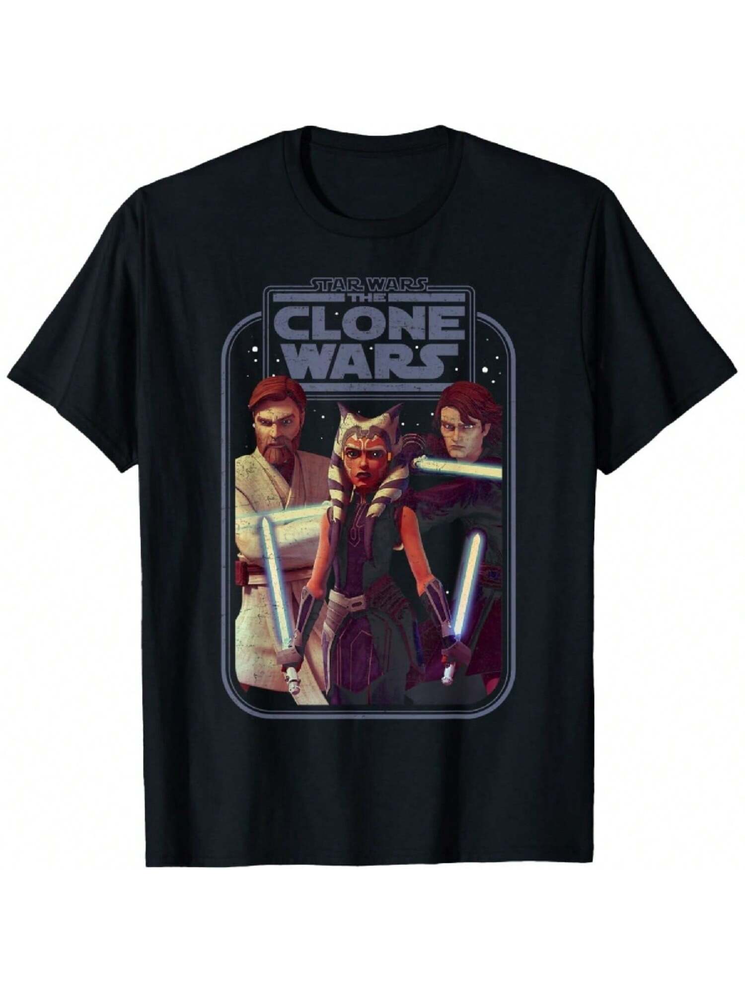 The Clone Wars Heroes Group Shot T-Shirt S разноцветный