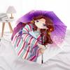 1pc Anime Character Inspired Outdoor Umbrella - Automatic Opening/Closing, Portable 3-Fold Design with Iron Frame - Perfect Gift for Fans, Travelers,