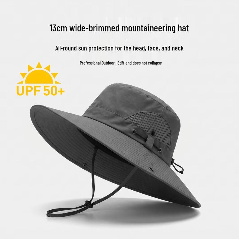 Unisex Outdoor Mesh Sun Protection Fisherman Hat