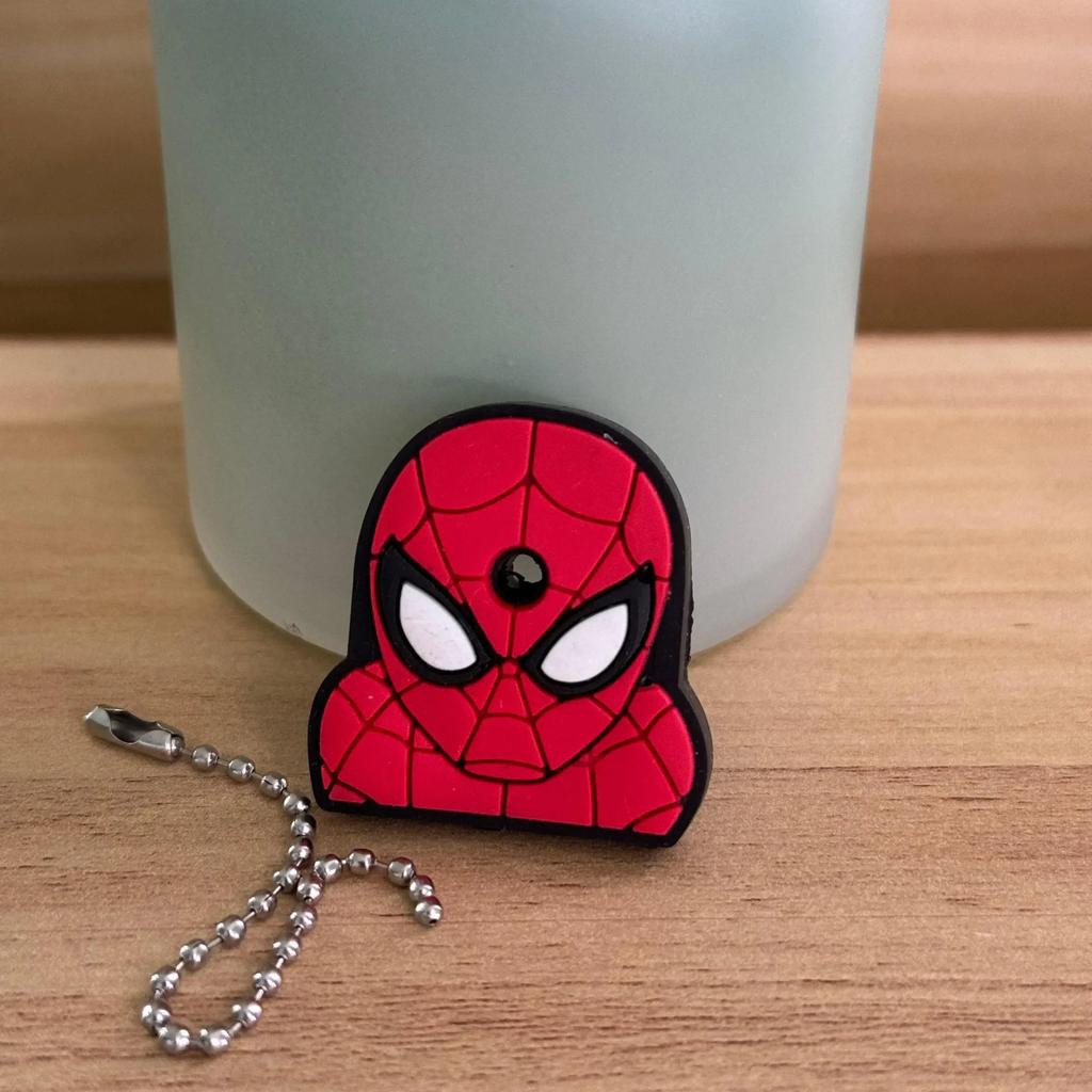 New Stitch Minnie Key Chains Spider Cartoon Keychain Cat Key Cover Caps Car Keychain Key Ring Holder Women