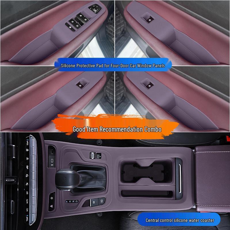 Trumpchi M6 PRO Center Console & Window Control Silicone Protective Pad