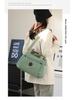 Nylon Solid Color Shoulder Bag: Versatile Casual Handbag and Crossbody Bag for Women