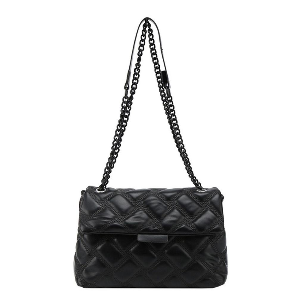 Damestas van KG Sewing Fashion met ketting, schoudertas, crossbodytas van PU-leer.