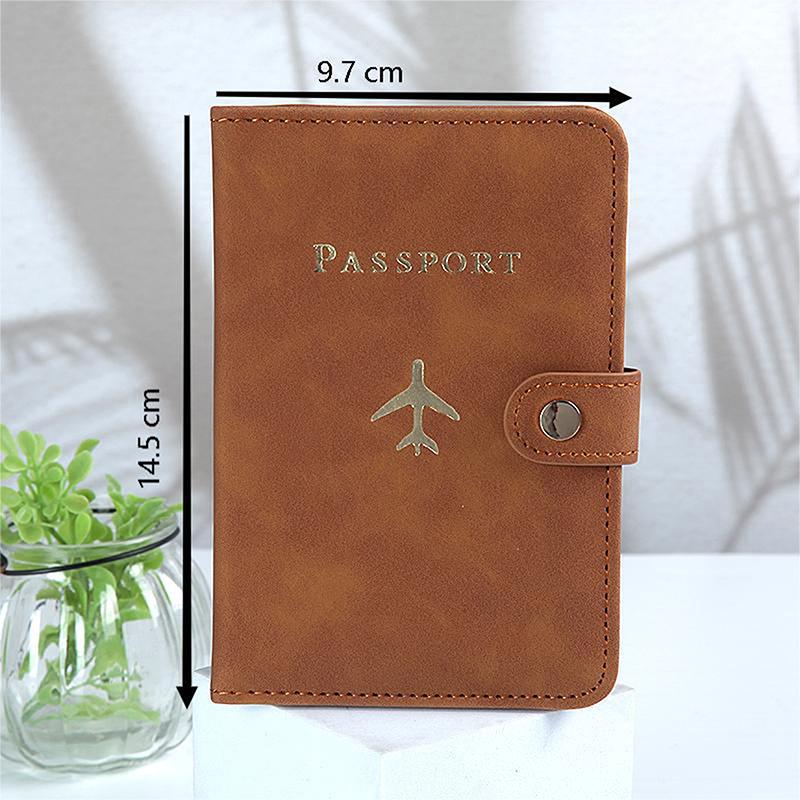 Passport Holder Cover Wallet Travel Passport Purse Card Case Travel Accessories Hand Carry Passport Business Cards Holder Wallet