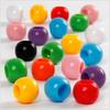 Round Plastic Beads with Large Hole. Ref 61835