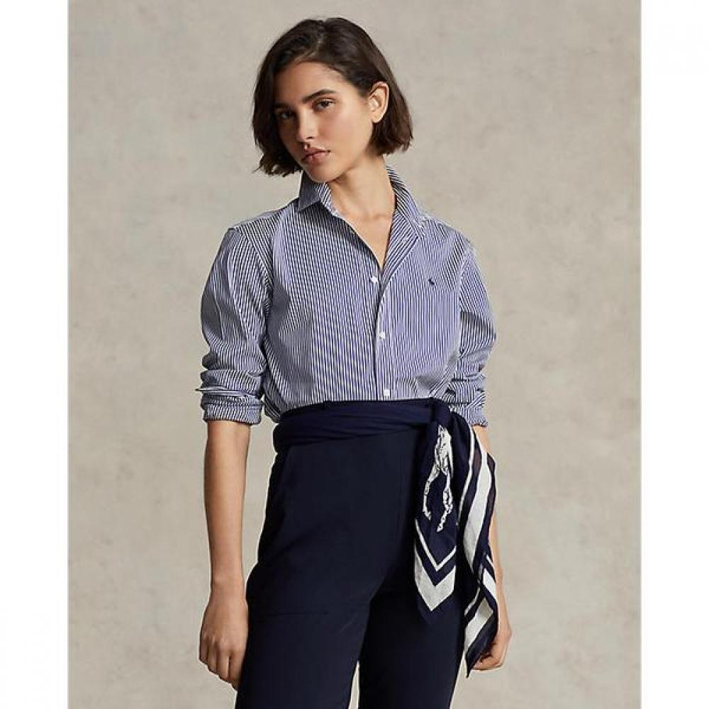 Polo Ralph Lauren Women S Striped Cotton Shirt  wmpoShtndo20331100 0