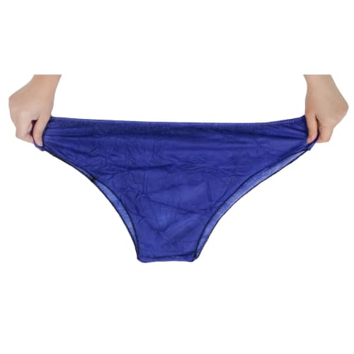 

Toysfan Disposable Paper Shorts, Full-Back, 10-Count, Large, Navy Blue