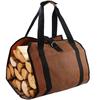 Multipurpose Firewood Storage Bag Water Resistant Tear Resistant Large Log Carrier For Garden Patio Camping Fireplace Outdoor