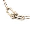 TIFFANY&Co. SV925 Hardware Double Link Pendant accessories Necklace SV925 Silver