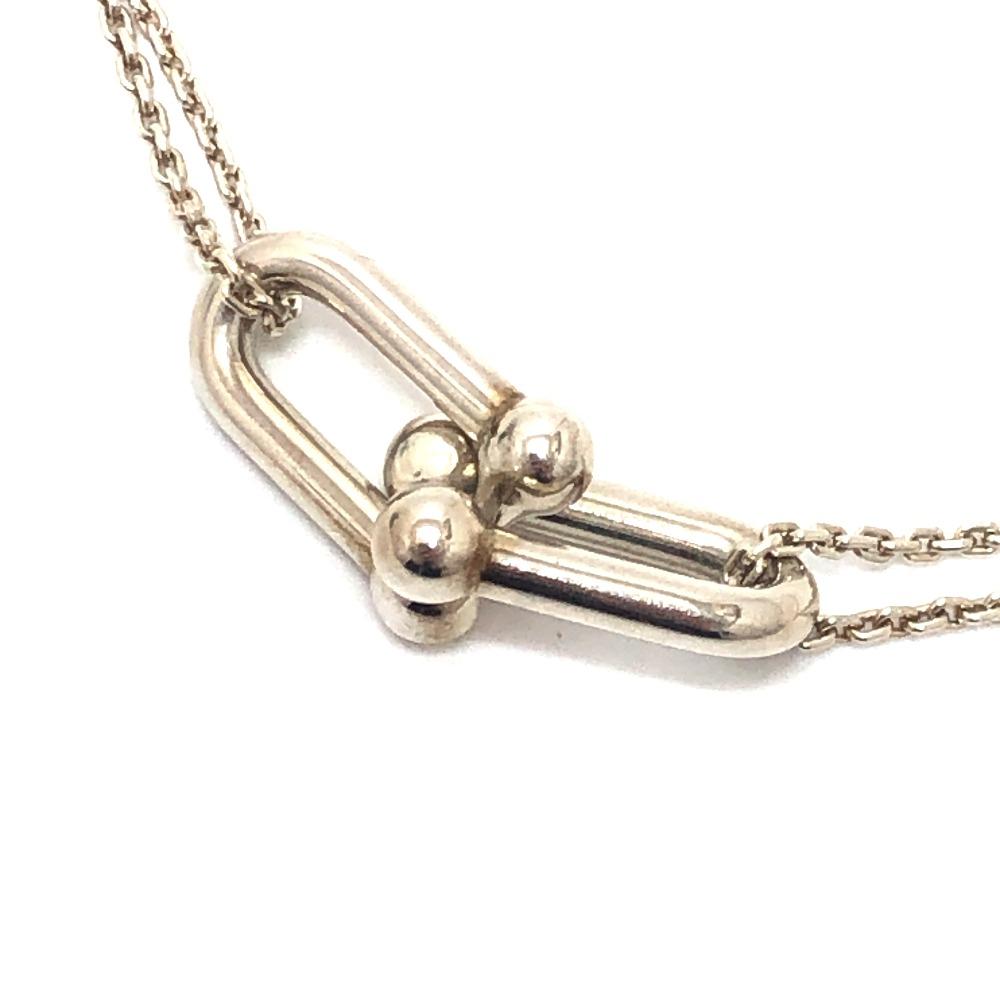 TIFFANY&Co. SV925 Hardware Double Link Pendant accessories Necklace SV925 Silver