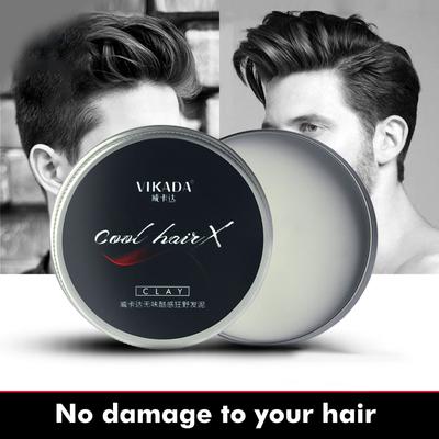 Mattes Haar-Styling-Wachs für Männer, Haar-Styling-Schlamm, starker Halt, nicht fettend, modisches Styling, Ton für den täglichen Gebrauch