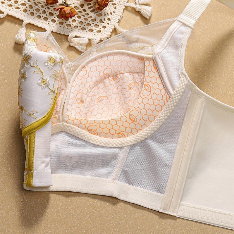 New Underwear Not Empty Cup Wider Side Wings To Collect Breasts Bra