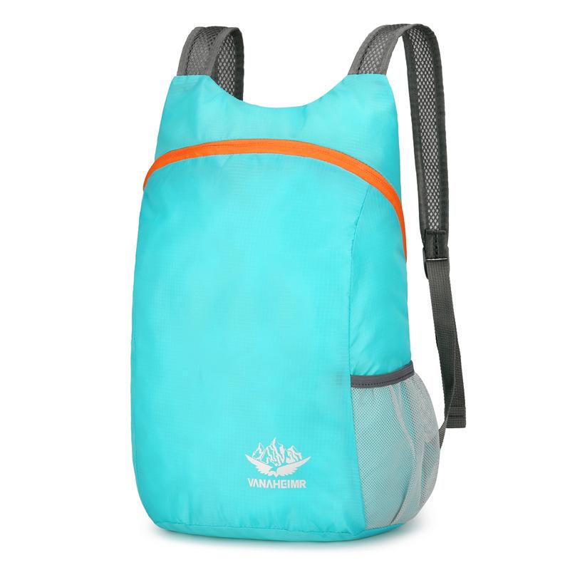 

New Outdoor Sports Mountaineering Backpack Large Capacity Travel Camping Lightweight Backpack Multifunctional Leisure Cycling Bag озеро синього кольору
