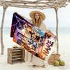 Soccer Fun Bluey Personalized Name Beach Towel Quick-Dry Soft Microfiber Suitable for Sports Travel Swimming Yoga Bathroom Beach And Pool