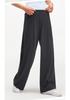 Women's Wide-Leg High Waist Summer Yoga Pants - Lightweight, Loose Fit, Straight, Long Sports Pants for Fitness & Casual Wear.
