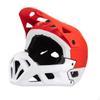 Adjustable Full Face Bicycle Helmet with Sun Protection for Outdoor Activities