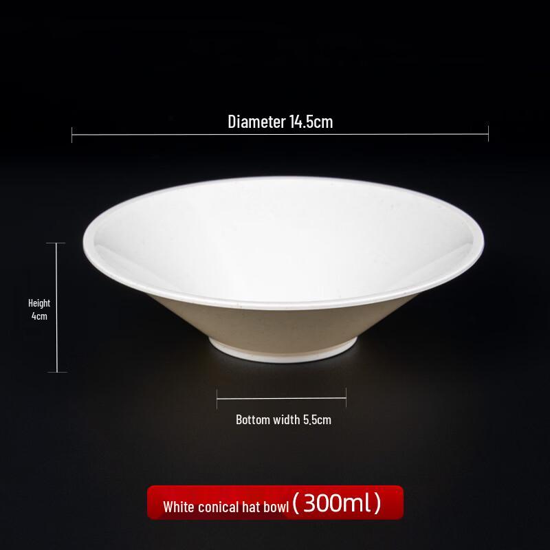 Sheng Lian Xing Thickened Disposable Rice Husk Bowls