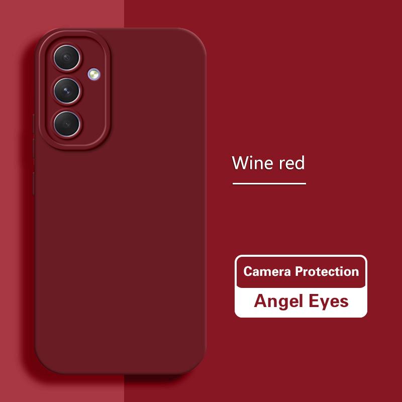 Angel Eyes Phone Case for Samsung Galaxy A55 5G 6.6" High Qualtiy Camera Protection Official Silicone Luxury Back Cover