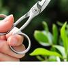 1Pcs Nail Cutter Scissors Professional Pedicure Fingernail Toenail Clipper Eyebrows Eyelash Multi-Purpose Curved Blade Manicure