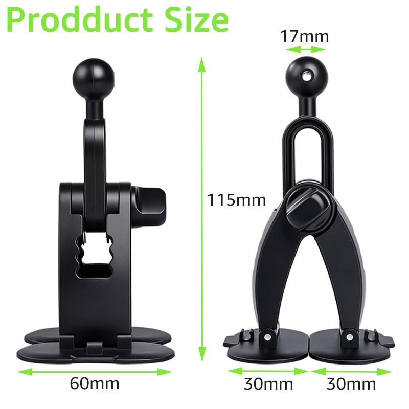 Car Cellphone Holder Dashboard Mount 17mm Ball Head Base for Car Phone Stand Support GPS Bracket Universal Car Phone Cradle Base