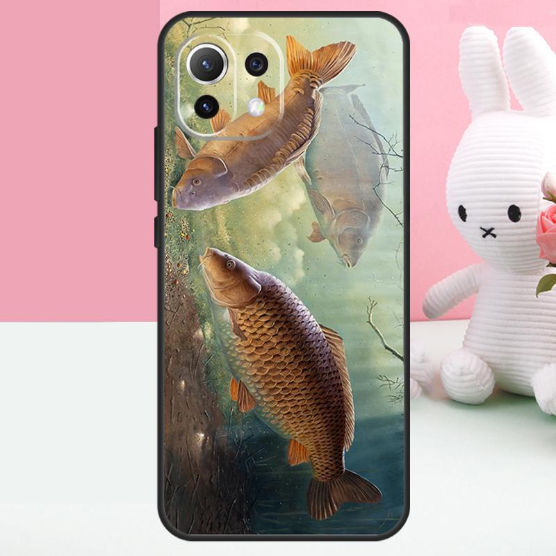 Chub Carp Fish Case For Xiaomi 14 15 Ultra 15T 13T 14T 17 Pro Max POCO F8 Ultra X7 X5 X6 Pro F5 F6 F7 Funda