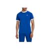 Adidas Originální tričko s krátkým rukávem a kulatým výstřihem Trefoil Pánské topy Královsky modrá HK7418