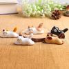 1/5pcs Cute Cat Dog Spoon Fork Rest Tableware Storage Cutlery Stand Chopsticks Holder Ceramic Knife Racks Kitchen Tablewares