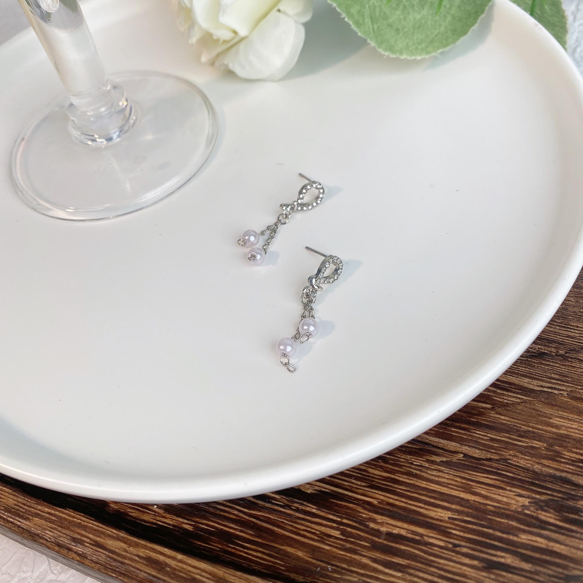 

Серьги-кисточки с французским маленьким жемчугом, высококачественные, универсальные и милые серьги