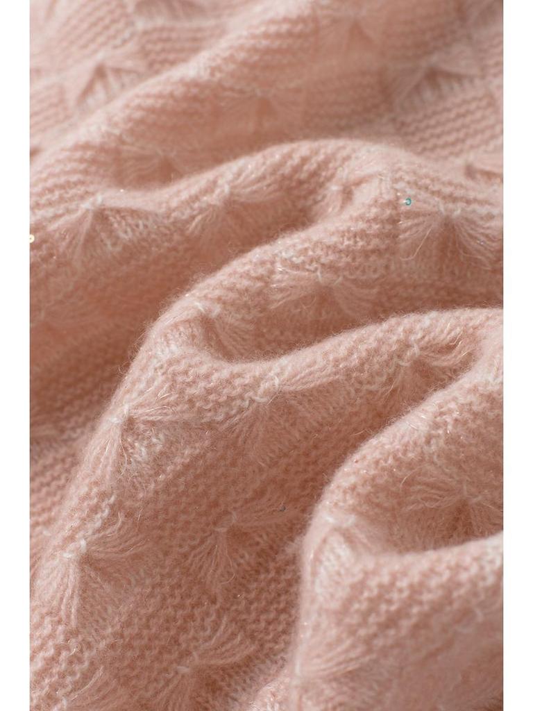 Pure Cashmere Round Neck Drop Shoulder Sweater - Thick, Loose, Slimming, Long Sleeve - Women's Versatile Autumn/Winter Knitwear