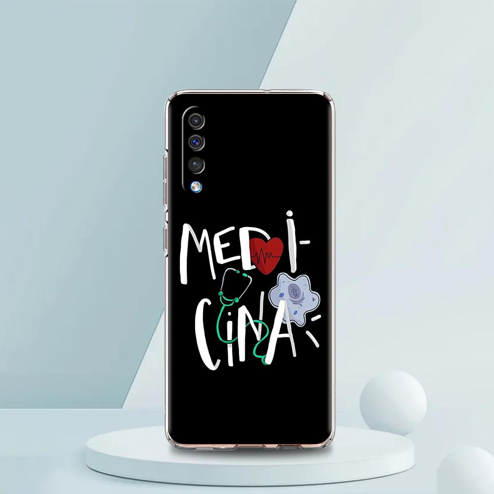 Doctor Nurse Medical Medicine Phone Case For Samsung A16 A14 A12 A22 A32 5G A34 A42 A52 A54 A50 A70 A30 A40 A20E A10S A04S A06