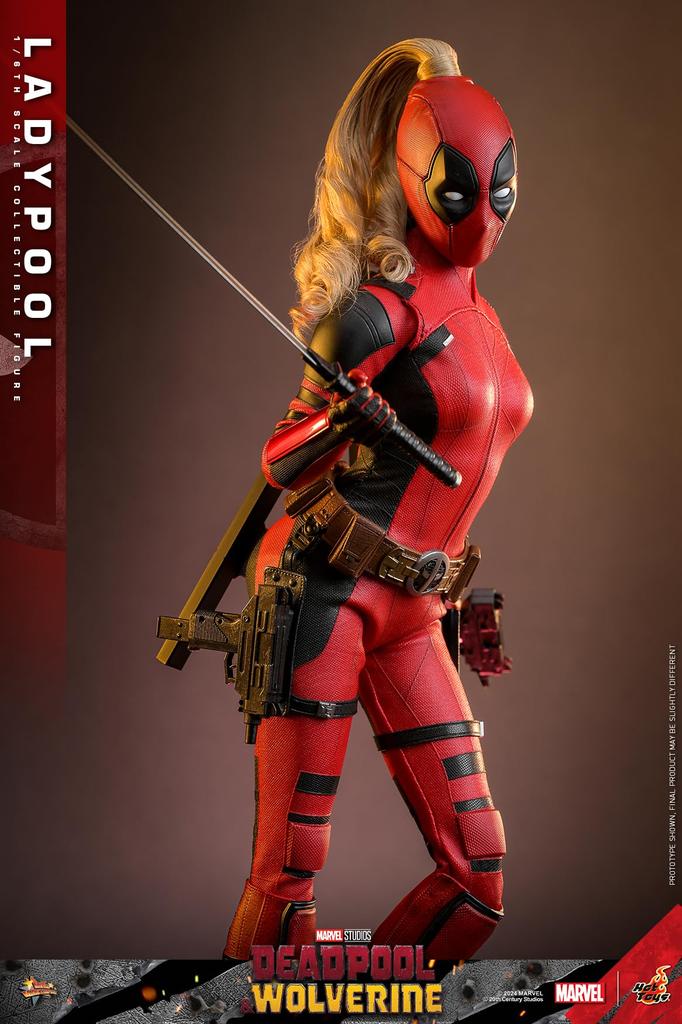 Movie Masterpiece Deadpool Wolverine Lady Deadpool Maßstabfigur & 1/6
