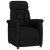 Armchair Black Microfiber