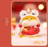 Guochao Zodiac Snake Figurine: Year of the Snake Desktop Ornament, Spring Festival Creative Gift