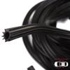 EWR5487 Window Regulator Cable Wire Rope Sound Isolation Thick Star Rubber Protection 6 mm Hole 10 Meter