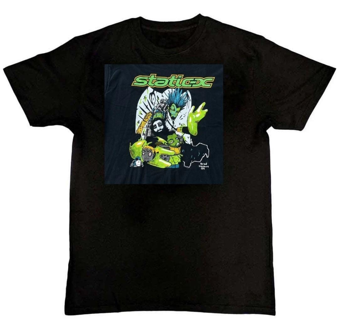 Static X Band Tour Concert Graphic Print T-Shirt XXL