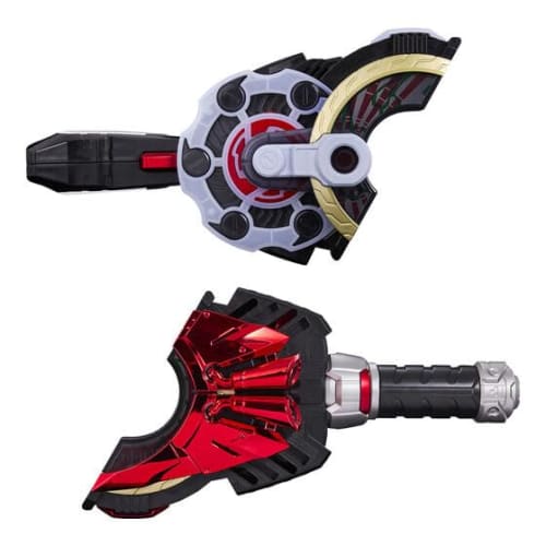 Kamen Rider Geets Sada přezek PREMIUM DX Memorial Magnum & Boost Rays