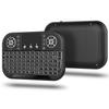 N8 Wireless Mini Keyboard with 2.4GHz & Bluetooth, Dual-Mode Air Mouse, Lithium Battery, 7-Color Backlit & Running Lights
