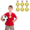 40 52 62 68 72Pcs Football Match Soccer Toys Set Whistles Stickers Key Chains Bracelets Fans Cheering Props Soccer