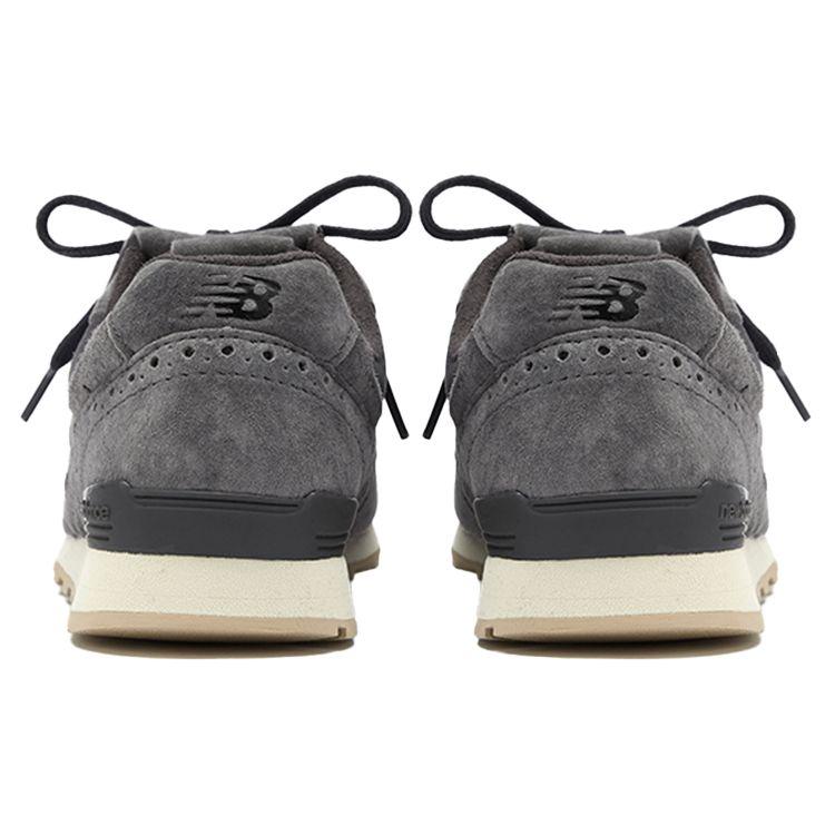 New Balance Nb 996 Series Retro Pigskin Low-Top Marathon Running Shoes Women sneaker Deep-Carbon WL996PRB