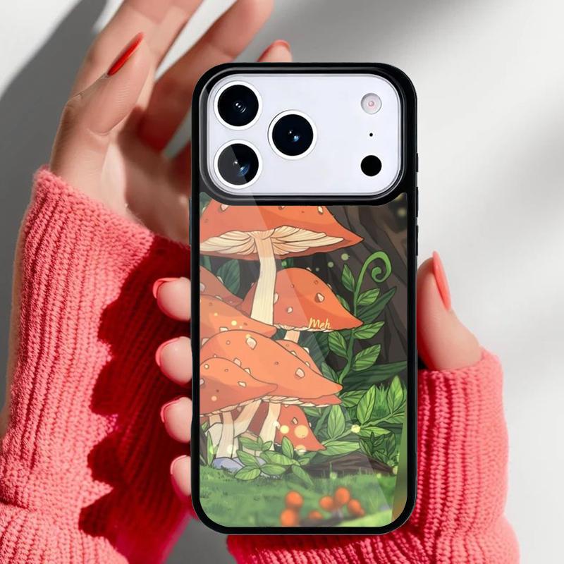 Magic Trippy Mushroom Psychedelic Phone Case for iPhone 17 16 15 14 13 Pro Max Back Cover for 12 11 Pro Coque