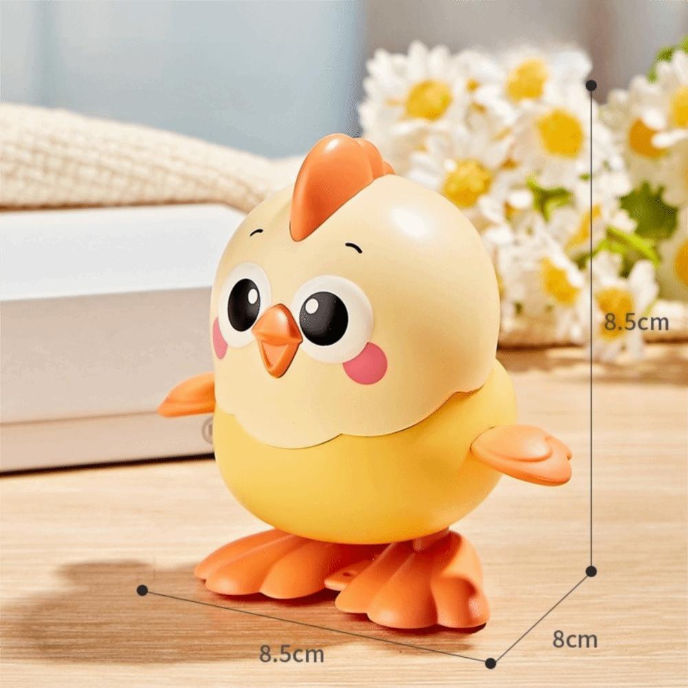 Colorful Chick Coil Toy Walkable Small Animal That Can Move  Children's Gift