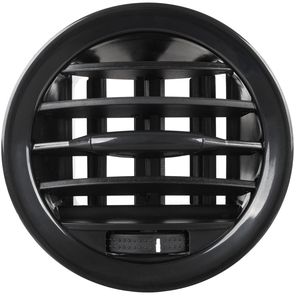 Opel Corsa D 06-14 Lüftungsgitter SCHWARZ + SCHWARZER SCHIEBER links = rechts