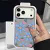 Ledertextur TPU Handyhülle Für iPhone 17 17e 16e 16 15 Pro Max 14 13 Pro Max 11 Magnolienblüte Weiche Silikon-Rückseite