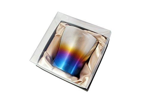 HORIE Fireburn T15FB250, 250cc Pure Titanium Double-Walled Tumbler, Made In Tsubame, Niigata Prefecture