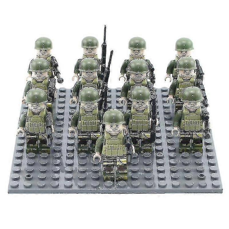 Polizei Bausteine Militär Serie Jungen Spezialpolizei Minifigur Wwii Spezialeinheiten Bösewicht Spielzeug