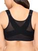 Women Post-Surgical Sports Support Bra Front Closure with Adjustable Straps Wirefree Racerback