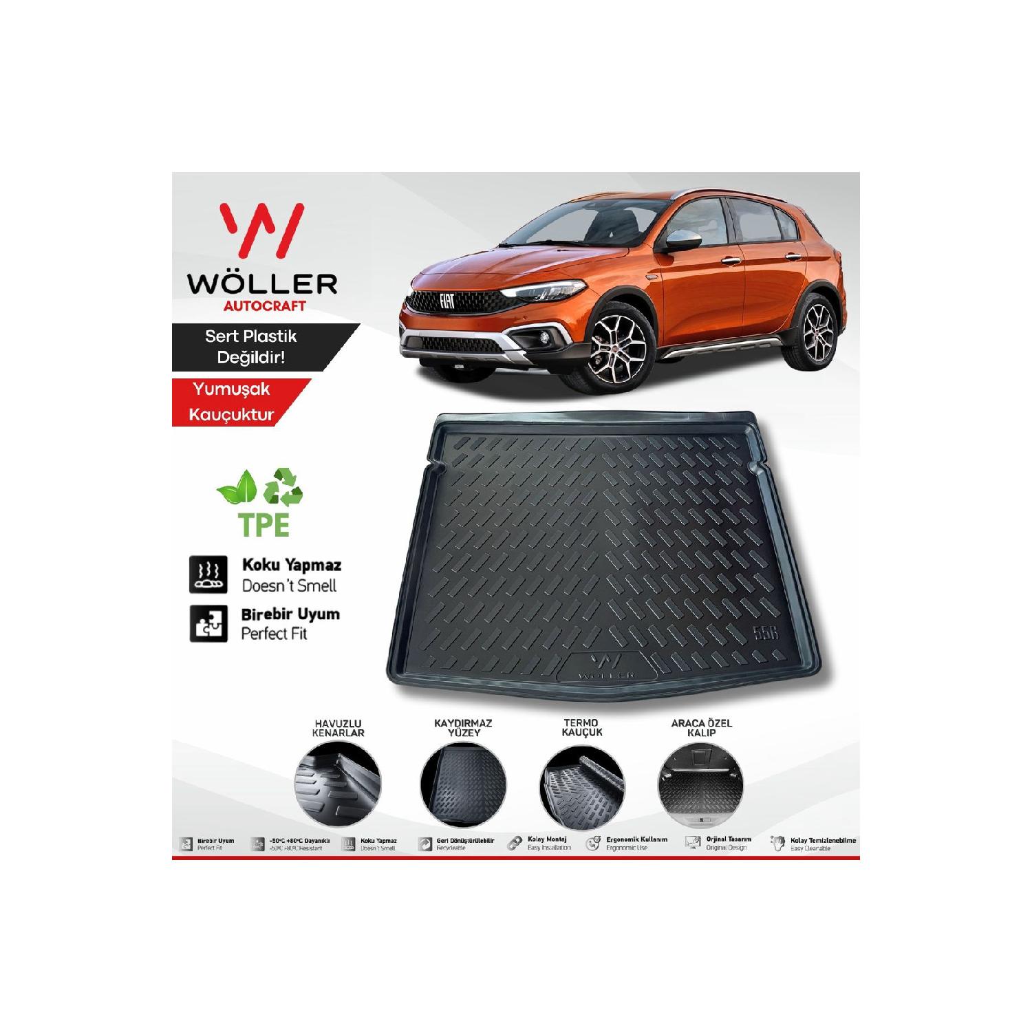 

Багажник Fiat Egea Cross, совместимый после 2021 года 3d Ultraflex Flexible