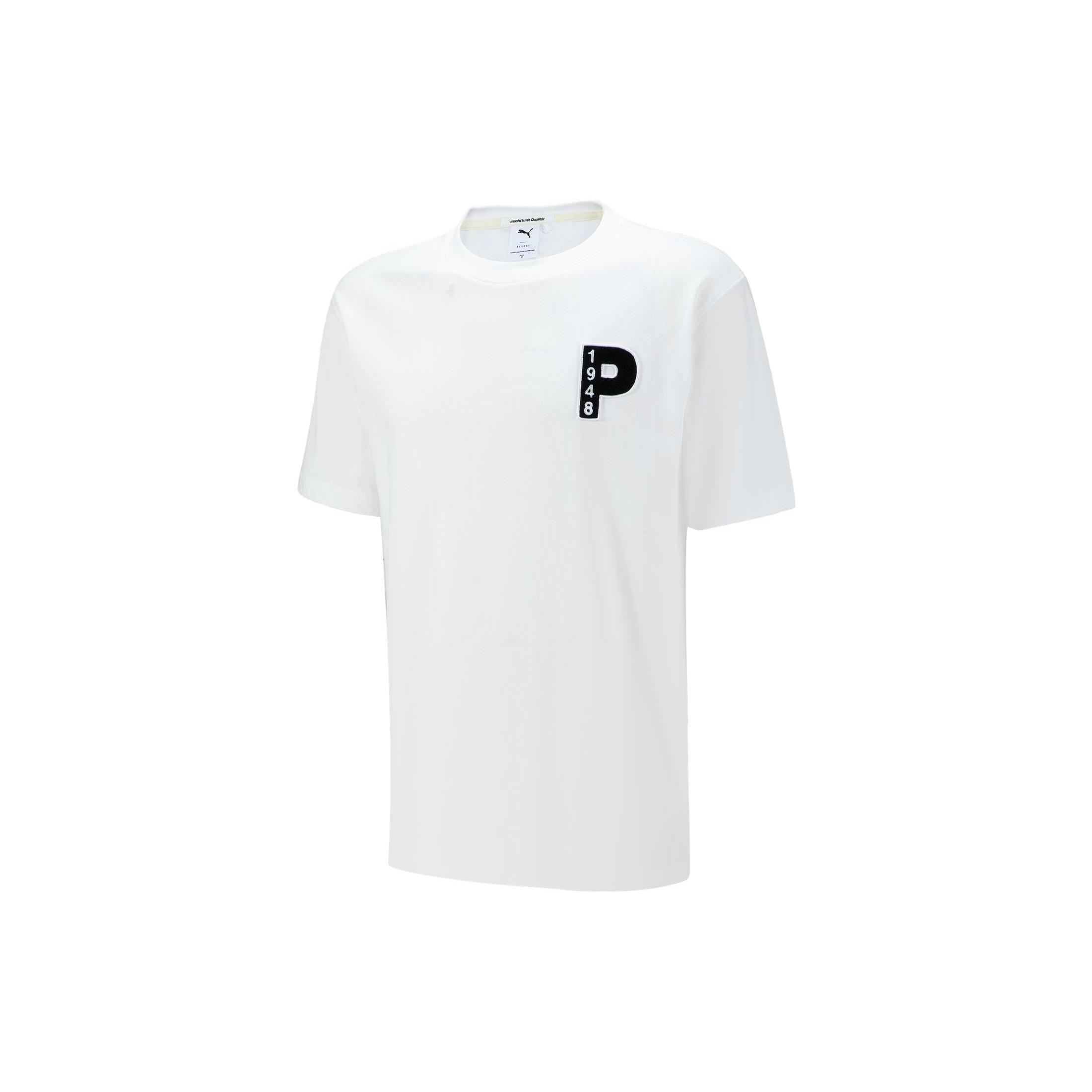 

New PUMA T Shirts Unisex White 539662-02 XL